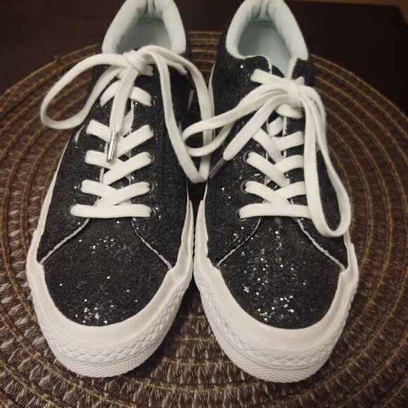 Converse X Chiara Ferragni One Star Ox Low Black 6 EUC - Picture 3 of 8